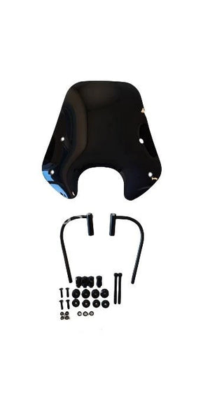 Windscherm Aplus Passend Op Zip Laag Glans Zwart - AE-trading