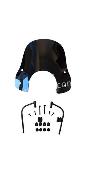 Windscherm Aplus Passend Look A Like Laag Glans Zwart - AE-trading