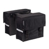 Bagoo Tas M dubbel zwart afmeting: (2x) 36x32x15cm. totaal inhoud 34L AE-trading