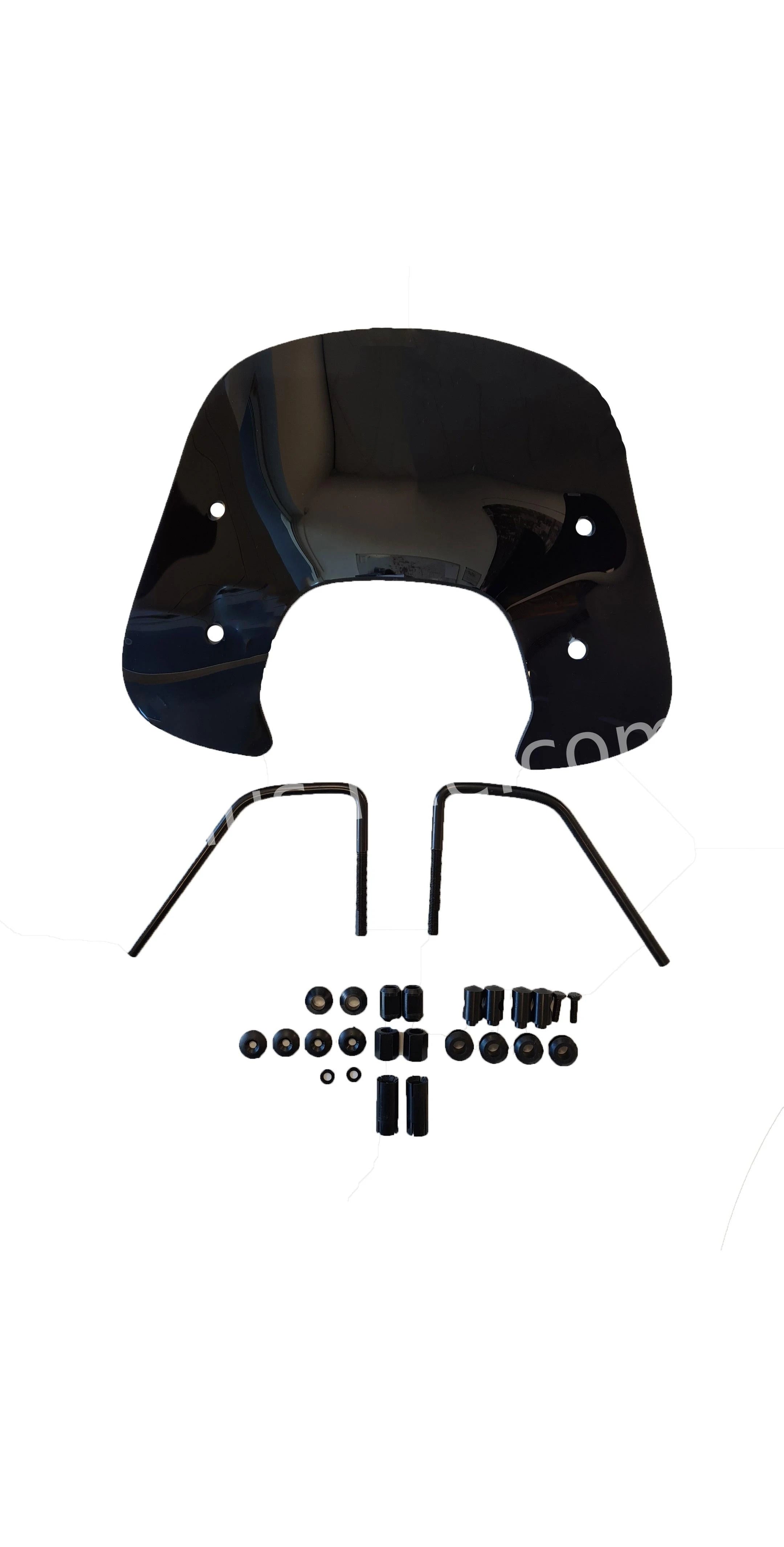 Windscherm Aplus Passend Op Sprint Laag Glans Zwart - AE-trading