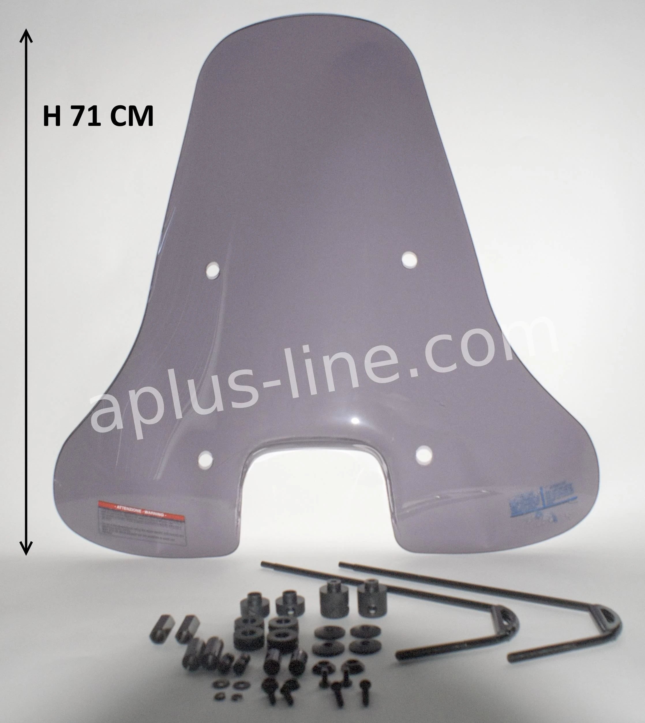 Windscherm Aplus Passend Op Vespa S Smoke - AE-trading