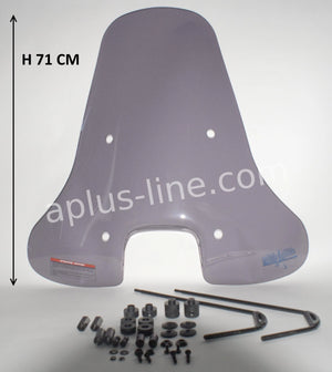 Windscherm Aplus Passend Op Vespa S Smoke - AE-trading