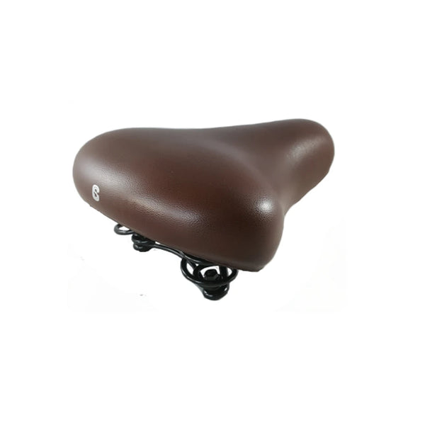Selle Comfort Zadel City Foam Budget donkerbruin, inclusief strop (werkplaatsverpakking) - AE-trading