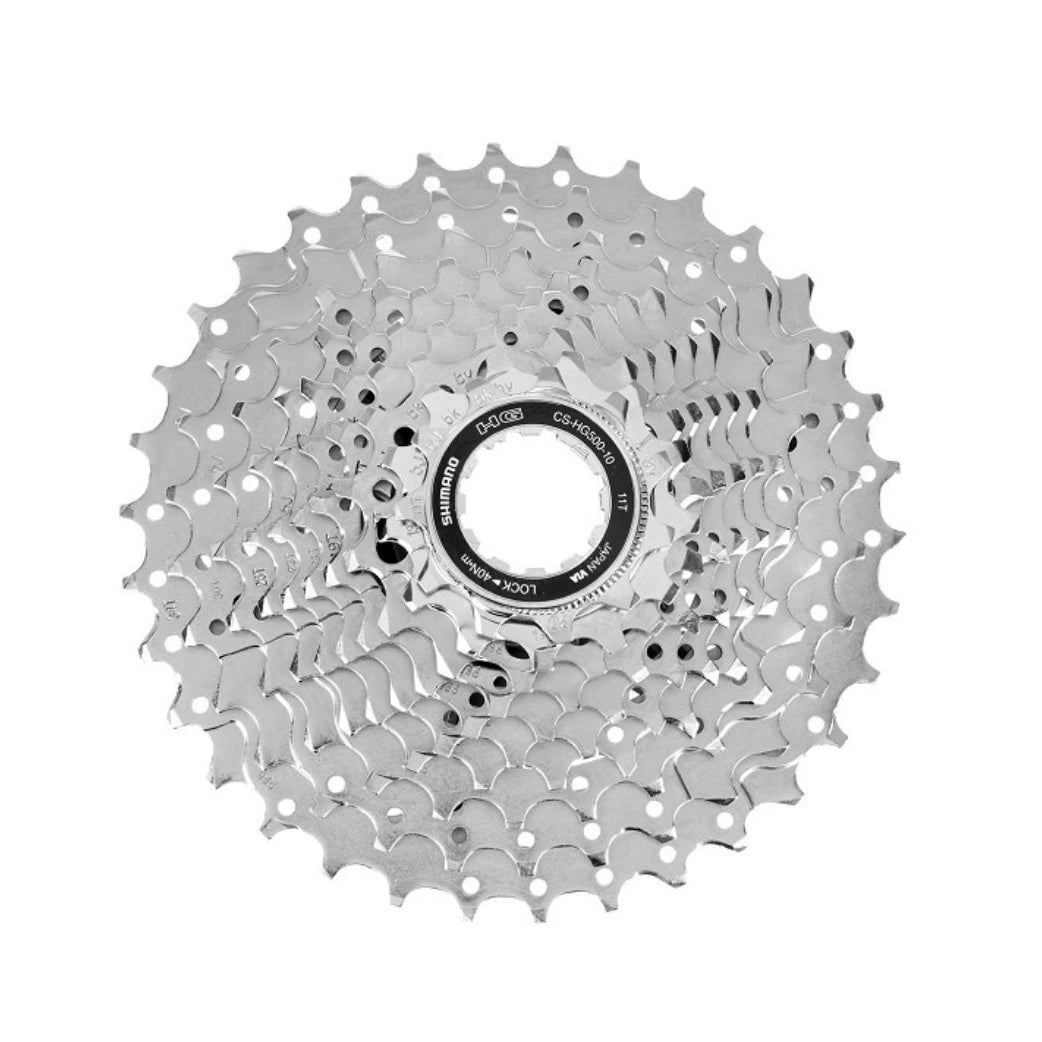 Shimano CS-HG500 Cassette 10-speed 11-34T voor Soepele Schakeling en Duurzaamheid AE-trading