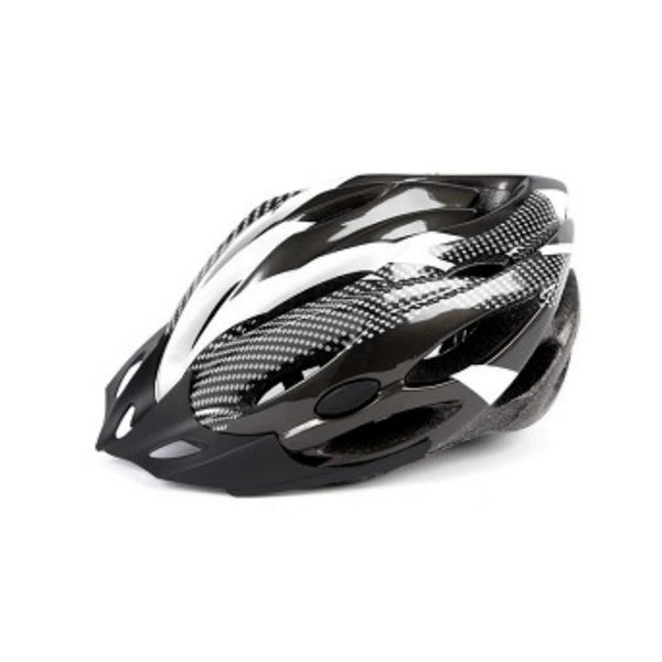 Helm Mirage 58-62cm (L/XL) carbon zwart-wit verstelbaar - AE-trading