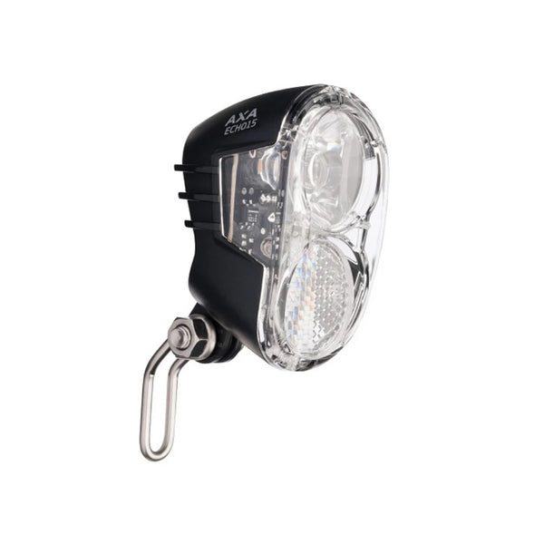 Axa Echo 15 Switch koplamp, 15lx, voor dynamo en 6v E-Bike. (werkplaatsverpakking) - AE-trading