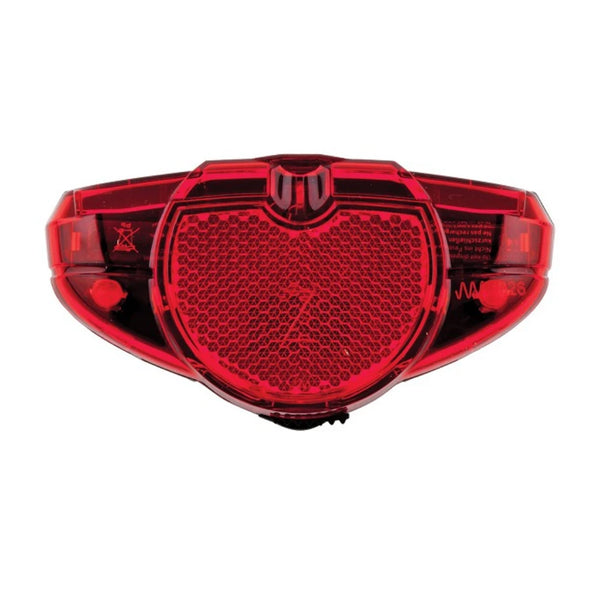 Axa Spark achterlicht, 50-80mm montage. Inclusief 2 AAA batterijen. (hangverpakking) - AE-trading
