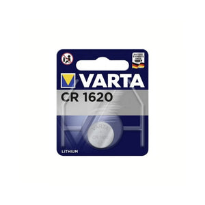 Varta Lithium knoopcel CR1620 3V batterij, per stuk in blister. (hangverpakking) AE-trading