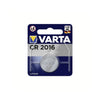 Varta Lithium knoopcel CR2016 3V batterij, per stuk in blister. (hangverpakking) AE-trading