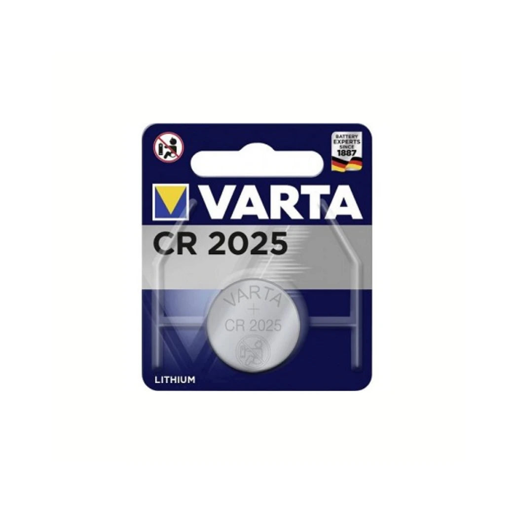 Varta CR2025 3V Lithium Knoopcel Batterij in Blisterverpakking AE-trading