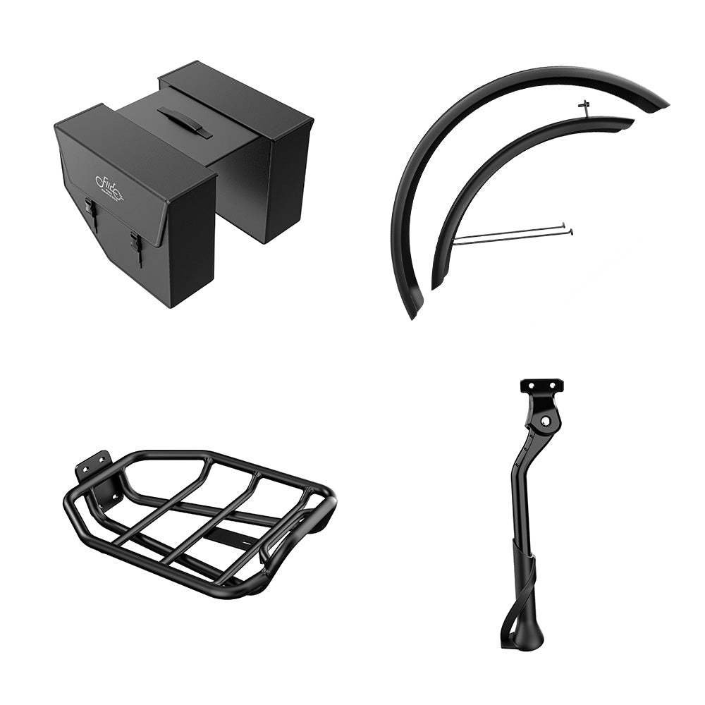 Fiido Titan Accessoires Set Bagagerek Tas - Mand - Spatborden - AE-trading
