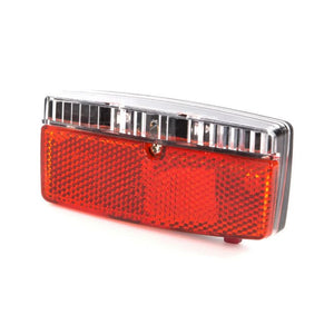IkziLight drager achterlicht 5 led met reflector. montage afstand 50-80mm. Met licht en bewegingsensor. incl. batterijen (hangverpakking) - AE-trading