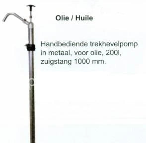 Pomp Tbv Olievaten - AE-trading