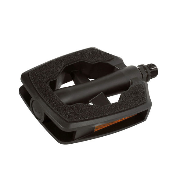 Union Sp-880 anti slip pedaa 9/16"l. Zwart, kunststof met "sandblock" inleg. - AE-trading