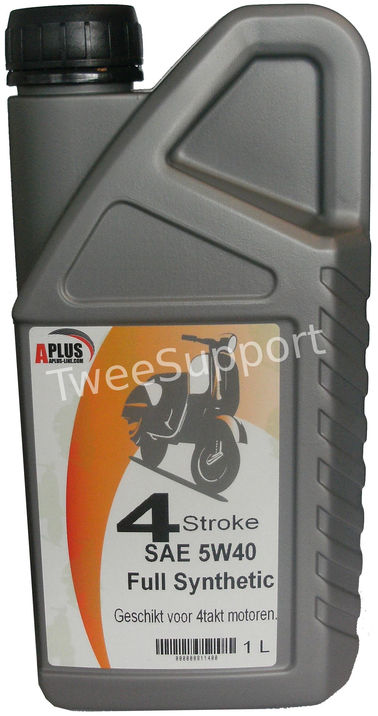 Olie Aplus 4 Takt 5 W40 Full Synthetisch 1 L - AE-trading