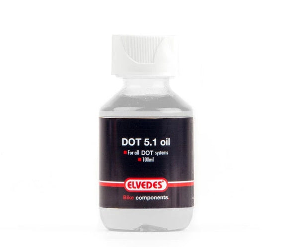 Elvedes DOT 5.1 olie voor alle DOT remsystemen. Flacon 100ml - AE-trading