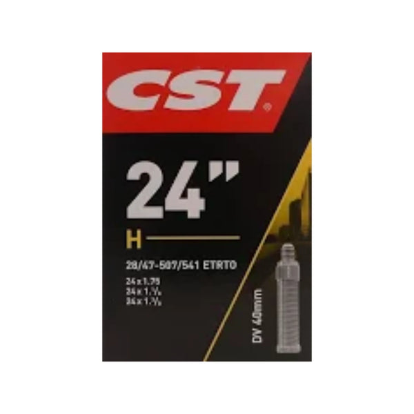 CST Binnenband 24x1.75 -2.25 24x1 1/8 24x1 3/8 ETRTO 28/47-507/541 Combi, Ventiel: Dunlop Blitz/Holland 40mm - AE-trading