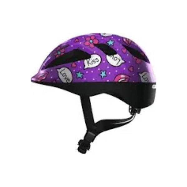 Abus Helm Kind Smooty 2.0 purple kisses M (50-55cm) - AE-trading