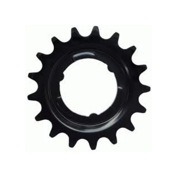 KMC tandwiel 16T Shimano, voor shimano versnellingsnaven. 1/2x3/32. gehard chromly staal, zwart - AE-trading