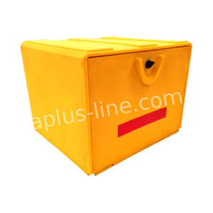 Bezorgkoffer Aplus Geel 90 Liter Dubbel Geisoleerd - AE-trading