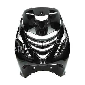 Front Cover Aplus Passend Op Piaggio Zip Sp Glans Zwart (+Binnenrooster) - AE-trading