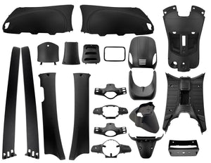 Plaatset Aplus Look A Like Lx / S Mat Zwart 19 Delig - AE-trading