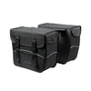 Greenlands Tas dubbel zwart-zwart. afmeting 35x31x16 (x2) cm. afgeschuinde kanten, 34L AE-trading