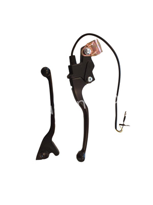 Remgreep / Remhevel Set Alpus (L+R) Look A Like Zwart - AE-trading