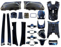 Plaatset Aplus Look A Like Lx / Gts Toscana Donker Glans Blauw 17 Delig - AE-trading