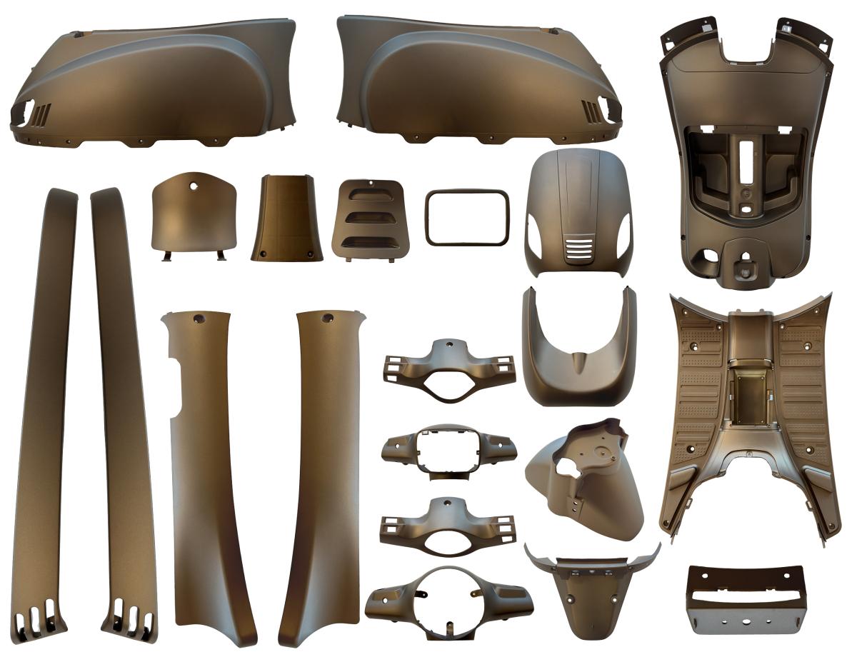 Plaatset Aplus Look A Like Lx/S Titanium 19 Delig - AE-trading