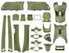 Plaatset Aplus Look A Like Lx/S Olive Green 19 Delig AE-trading