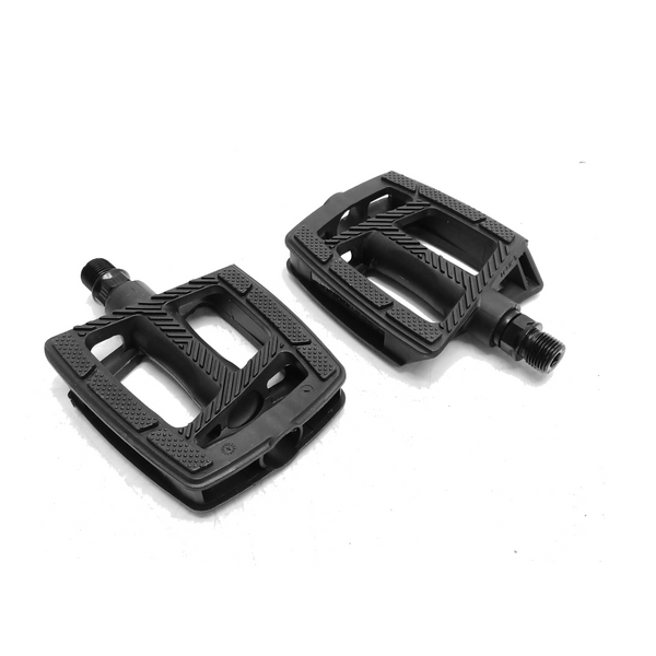 FALKX Wide pedalen 9/16". kunststof huis, anti-slip, (werkplaatsverpakking) - AE-trading