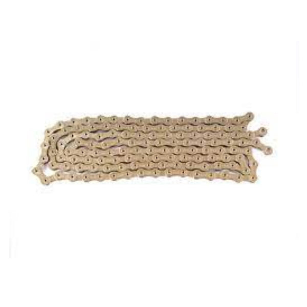 SunRace ketting CN12H, 1/2 x 11/128 12-speed, 126Links HOLLOW PIN. Goud - AE-trading
