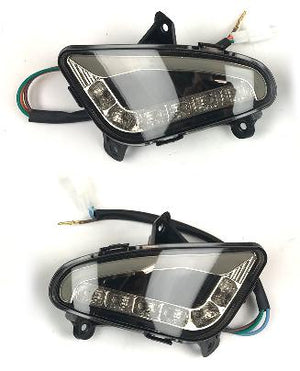 Led Knipperlicht Achterzijde Links + Rechts Look A Like Lx/S Smoke (Moving) E Keur - AE-trading