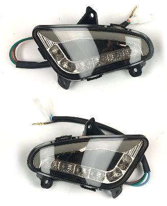 Led Knipperlicht Achterzijde Links + Rechts Look A Like Lx/S Smoke (Moving) E Keur - AE-trading