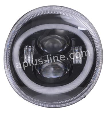 Aplus Led Koplamp Projector Met Led Rand Passend Op Vespa Gts - AE-trading