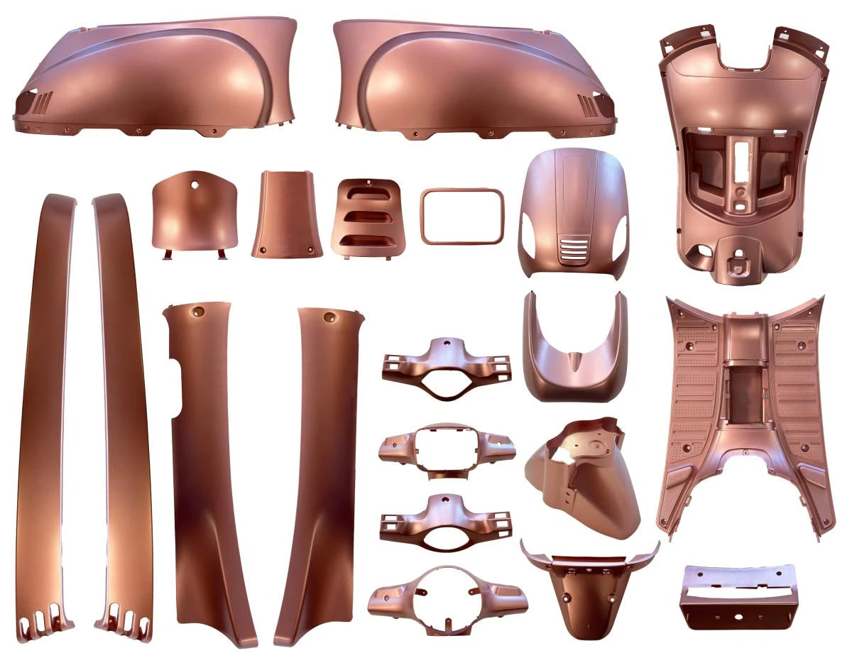 Plaatset Aplus Look A Like Lx/ Gts Toscana Rose Gold 17 Delig - AE-trading