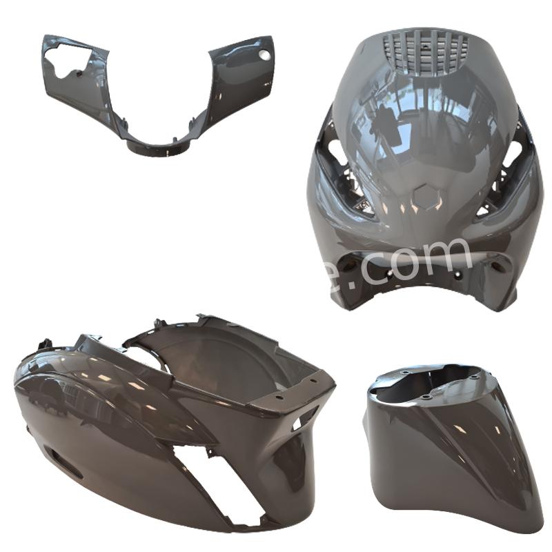 Plaatset Aplus Zip Model Origineel Voorkap 4 Delig Nardo Grey - AE-trading