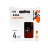 Axa Compactline, USB oplaadbaar. Montage dmv flexibele rubberen band. (hangverpakking) - AE-trading