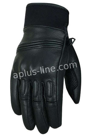 Handschoen Alpha Styling Stylo Black Leather M AE-trading