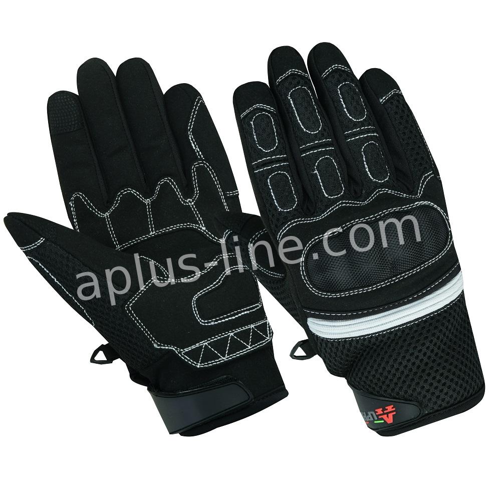 Handschoen Alpha Styling Citta Zwart/Wit S - AE-trading