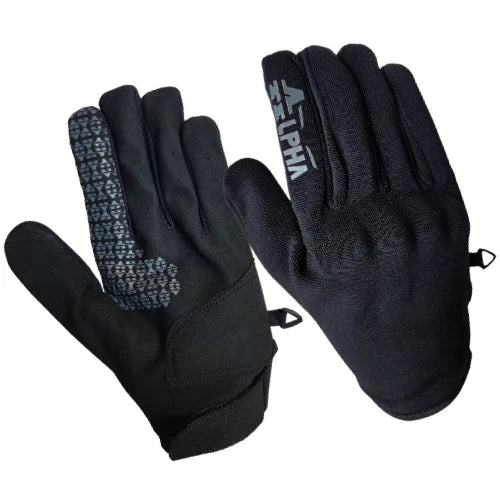 Handschoen Alpha Styling Carino Zwart/Grijs Xl (Netto Prijs) - AE-trading