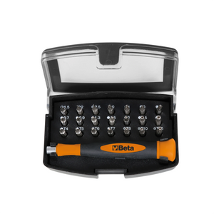 Beta Easy Micro schroevendraaier set 21 delig. Incl. magnetische bithouder - AE-trading