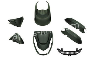 Plaatset Aplus Passend Op Kisbee Euro4/5 Model 7 Delig Mat Zwart - AE-trading