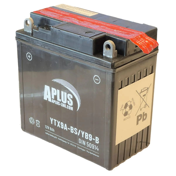 Accu Aplus Ytx9 A Bs/Yb9 B (Netto Prijs) - AE-trading