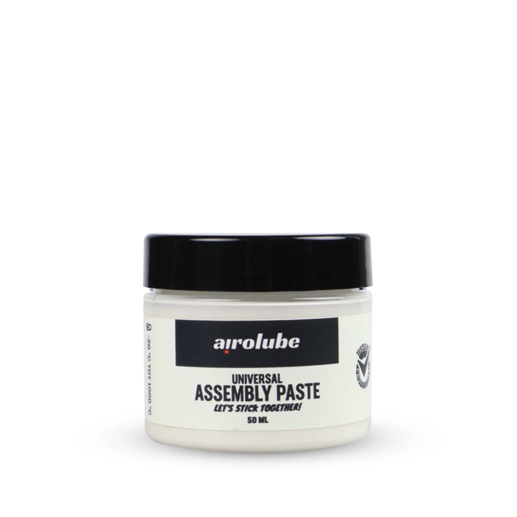 Airolube Universal Assembly Paste 50ml, multifunctionele keramische montage pasta. Biologisch afbreekbaar en samengesteld op basis van plantaardige formule. Verpakking is in zijn geheel te recyclen AE-trading