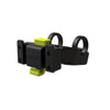 BASIL KF HANDLEBAR HOLDER, stuurbochthouder, geschikt voor KF platen, kunststof, snelle montage, stuurbochten Ø22 - 31,8mm, instelbare hoek, zeer stabiel ivm extra borging, ook icm Ebikesdisplays (o.a. BOSCH -system), zwart - AE-trading