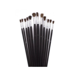 Penseelset 12dlg rond, maat 1 t/m 12 (hangverpakking) - AE-trading