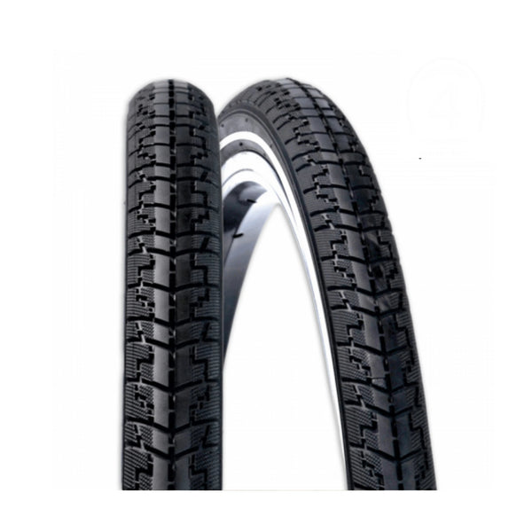 Buitenband: Rexway Dart (5mm Anti-lek) Kleur: zwart met reflectie Maat: 28x1 3/8x1 1/4 ETRTO 32-622 - AE-trading