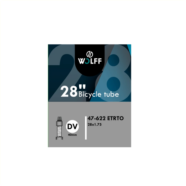Wolff Binnenband 28x1.75 ETRTO 47/622, Ventiel: Dunlop Blitz/Holland ventiel 40mm - AE-trading